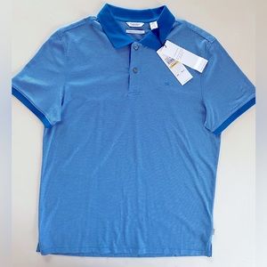 Calvin Klein Mens liquid touch polo shirt size M